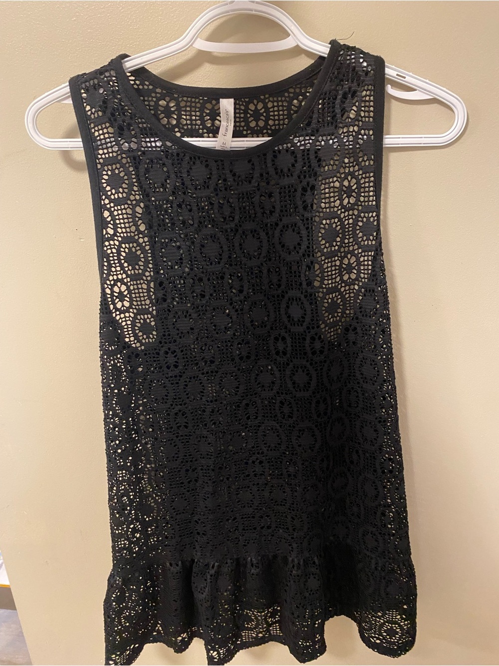 Francesca's Black Swim Coverup Tunic